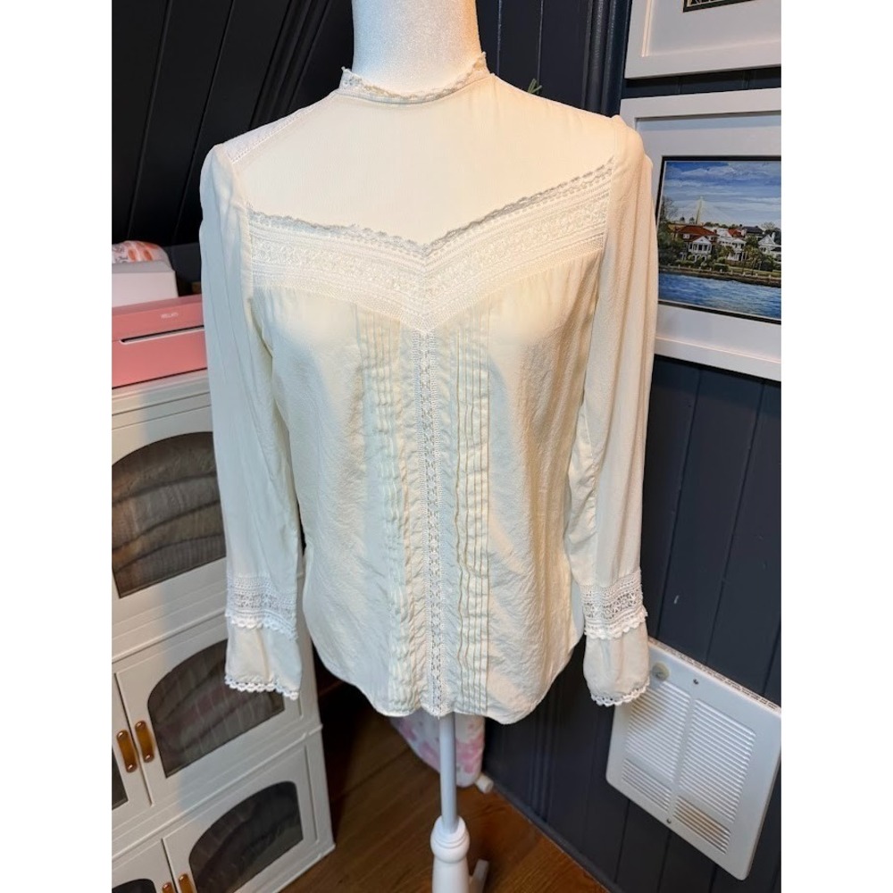 Women's Romantic Whimsy Blouse by Rebecca Taylor - Size 2